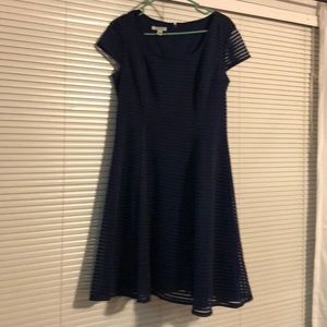 Navy blue dress